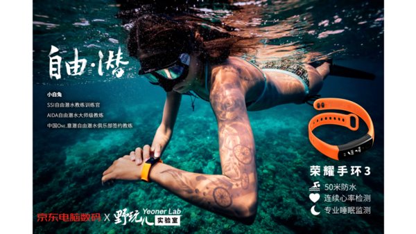 华为荣耀手环3海报 华为荣耀手环3海报