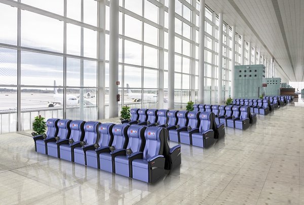 9点休休乐机场共享健康椅效果图 9点休休乐机场共享健康椅效果图