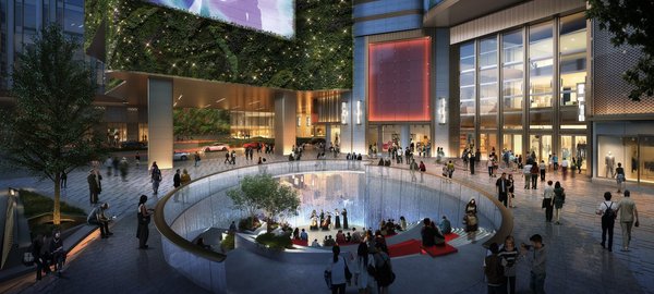 K11 MUSEA的圆形露天广场Sunken Plaza K11 MUSEA的圆形露天广场Sunken Plaza