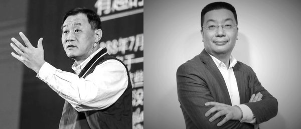 左为宁向东，右为江南春