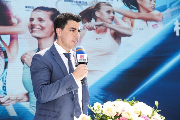 赛事总监Jose Miguel Garcia开幕致辞