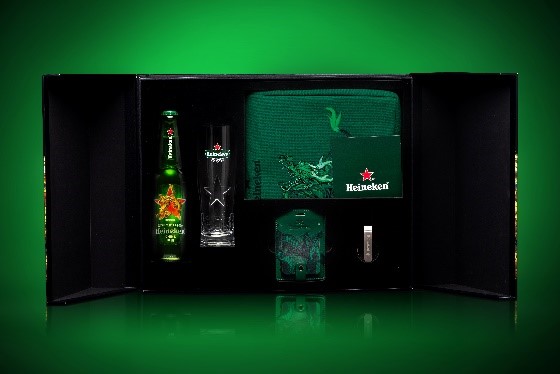 喜力啤酒限量版中国瓶礼盒