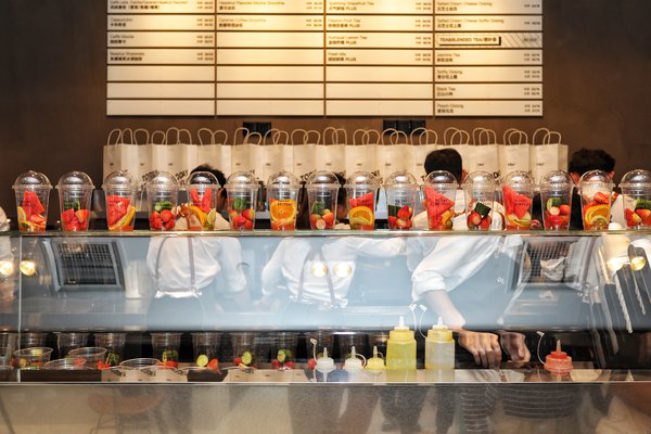 Bee+财富大厦空间配套的Bee+ Lifestyle茶饮店