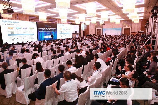 周炜博士在iTWO World 2018全球峰会上分享碧桂园森林城市项目对YTWO平台的应用情况