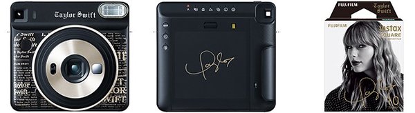 “instax SQUARE SQ6泰勒&middot;斯威夫特联名款”和“instax SQUARE Film泰勒&middot;斯威夫特联名款”