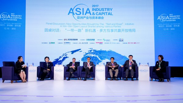 2017亚洲产业与资本峰会现场图