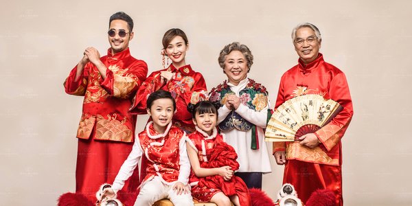 金夫人全家福