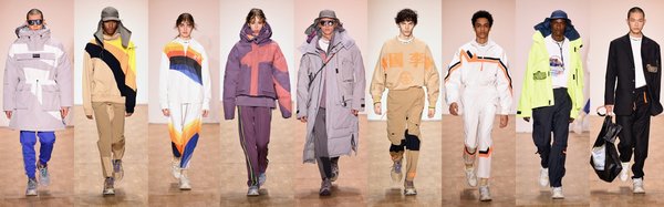 李宁2019秋冬纽约时装周 “城市”系列