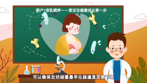 顺产+母乳喂养 -- 是宝宝健康成长的第一步