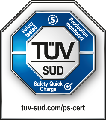 TUV南德安全快充认证标志
