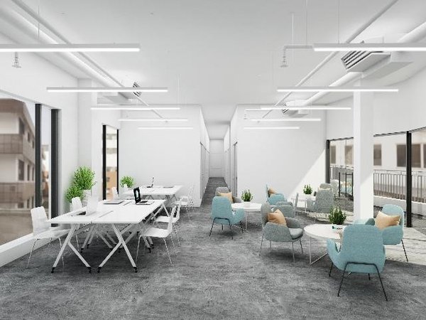 theDesk 8号桥公共空间概念图