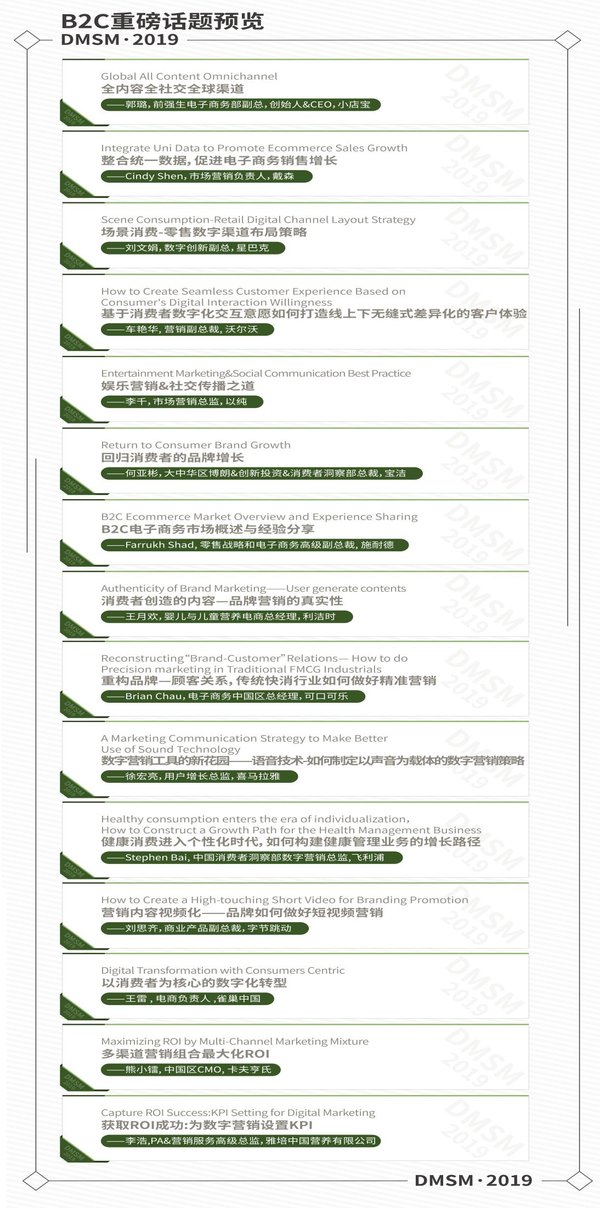 2019年9月第9届数字营销与社交媒体峰会将在上海举办DMSM2019