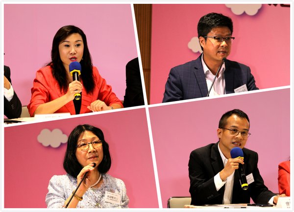 座谈会嘉宾介绍了在各自专业领域中的生命教育项目案例