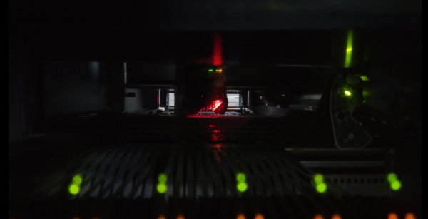 TCL F296 便携式5G数据终端试产PCB板全自动贴合