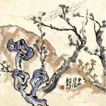 艺术家郑竹三老师作品