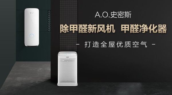 A.O.史密斯 除甲醛新风机 甲醛净化器
