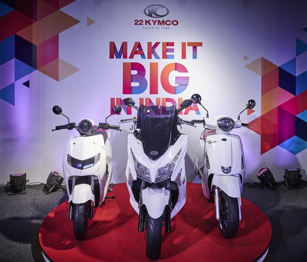 光阳摩托以全新品牌22KYMCO 正式进军印度市场