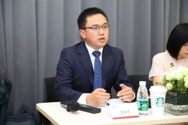 威努特董事长兼CEO龙国东