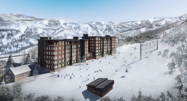 YU KIRORO - 日本北海道能滑雪进出的豪华公寓项目
