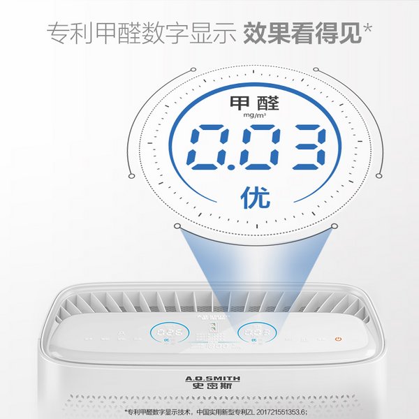 A.O.史密斯甲醛净化器荣膺8星认证 除醛滤芯升级产品震撼发布