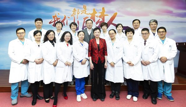 陆道培医院团队合影