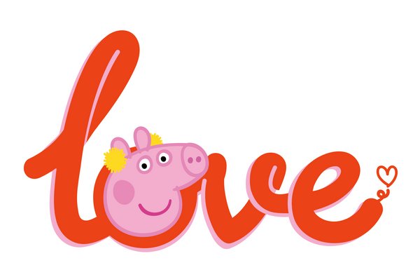 小猪佩奇-给你比心