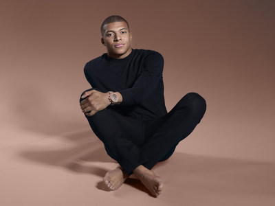 Kylian Mbapp&eacute; Hublot Ambassador by Jean-Baptiste Mondino, Big Bang Millennial Pink