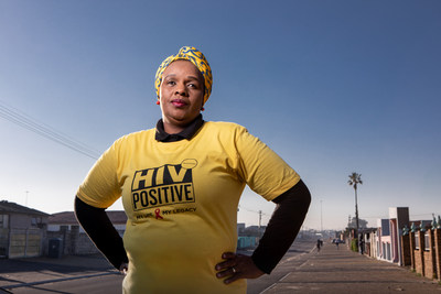 Nombasa Krune-Dumile is a front-line health care worker in Cape Town, South Africa, where she has dedicated her life to supporting tuberculosis patients through treatment. Nombasa has fought and survived three of the world’s deadliest infectious diseases, HIV, TB and COVID-19. Now she has made it her life’s mission to help others in South Africa to also overcome. Photographer: Pamela Tulizo
