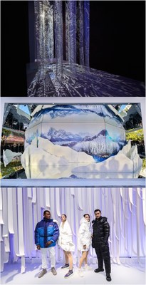 现场沉浸式冬日冰雪装置