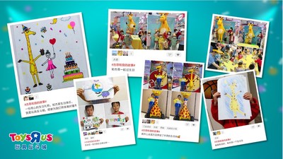 玩具反斗城发起“杰菲和我的故事”线上主题活动，小朋友们尽情分享与杰菲的点点滴滴