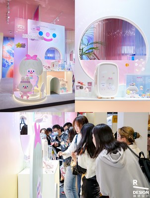 PINKTOP缤兔携新品美妆冰箱在ADM展出引围观