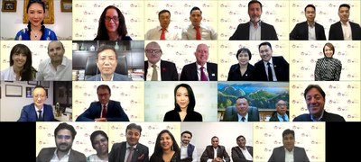 2020年度JNA大奖入围者透过Zoom参与并合式颁奖典礼