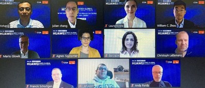 华为走向全球化学术论坛线上合影 华为走向全球化学术论坛线上合影