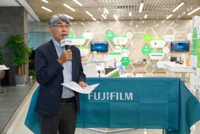富士胶片（中国）总裁武冨博信在富士胶片开放创新中心&middot;中国上海分站开幕式上致辞