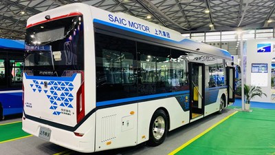 申沃9系10.5米级燃料电池城市客车