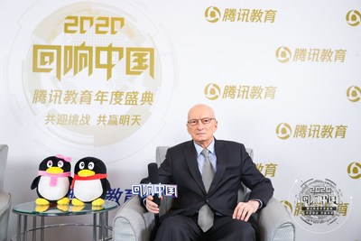 华尔街英语创始人李文昊博士接受腾讯采访