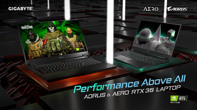 技嘉科技推出全新RTX 30笔记本产品系列