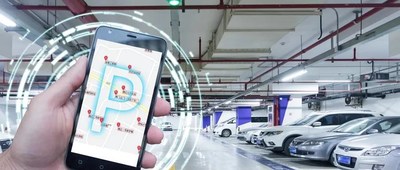 车位引导式示意图