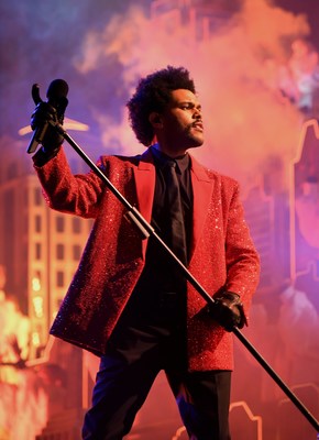 Givenchy dresses The Weeknd for 55th Super Bowl halftime show Givenchy dresses The Weeknd for 55th Super Bowl halftime show