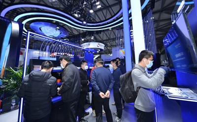 神州泰岳展位--5G专网区域