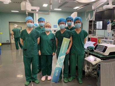 参加手术人员术后合影