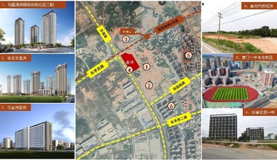 SM马銮湾项目周边示意图
