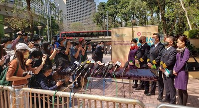 香港航空机组人员为本港首批接种疫苗的组别