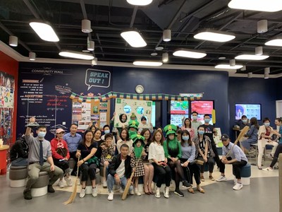 华尔街英语南区学习中心学员参加3月主题活动