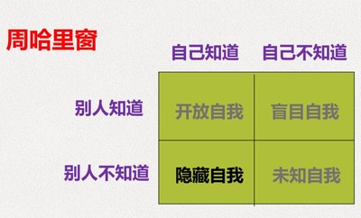 港大ICB客席讲师吴大有：这是周哈里窗。