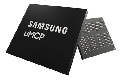 三星半导体的全新智能手机内存组合 LPDDR5 uMCP