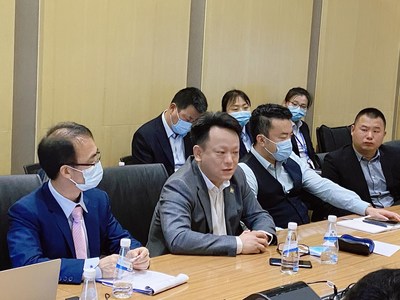 SGS知识与管理服务事业群中国区总经理辛斌在京东方物业“服务标准体系建立”项目结项会议上发言