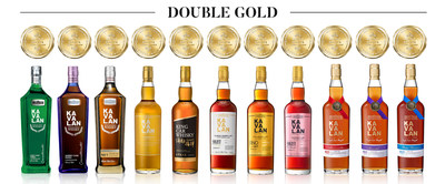 金车噶玛兰为本届SFWSC旧金山世界烈酒竞赛中获颁最多双金牌殊荣的酒厂，共计带回11面双金牌！仅有受到所有评审小组成员认可的金牌酒款，才能升等获得双金牌，显示噶玛兰威士忌的高品质深受评审肯定。
