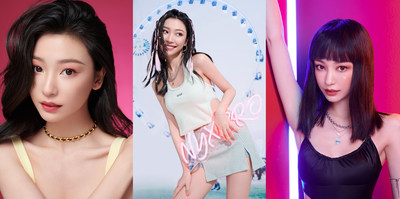 NYX发布“粉甜冰萃妆”“盛夏摇滚妆”“派对鎏金妆”三大个性妆容