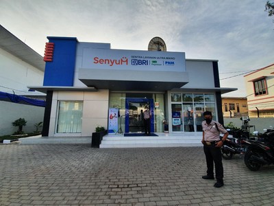 SENYUM, 超微企业服务中心 - BRI、Pegadaian和PNM的联合办公地